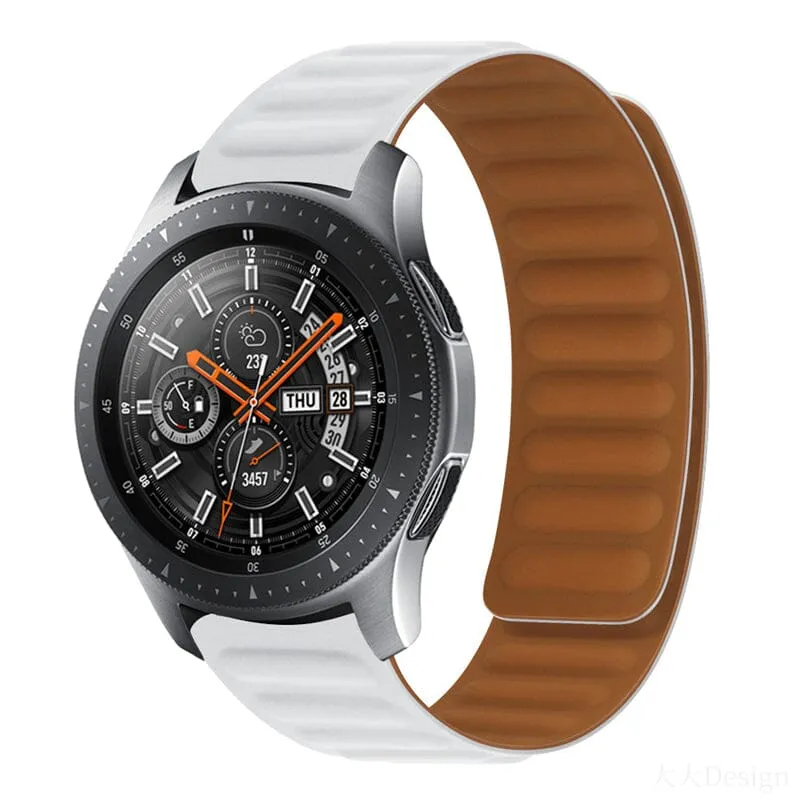 Magnetic Silicone Watch Straps Compatible with the Samsung Galaxy Watch 7 (44mm)