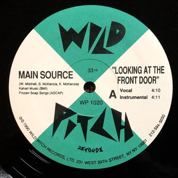 Main Source - Looking At The Front Door (12") (VG )