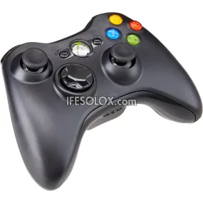 Microsoft XBOX 360 Wireless Game Controller (Black) - Foreign Used