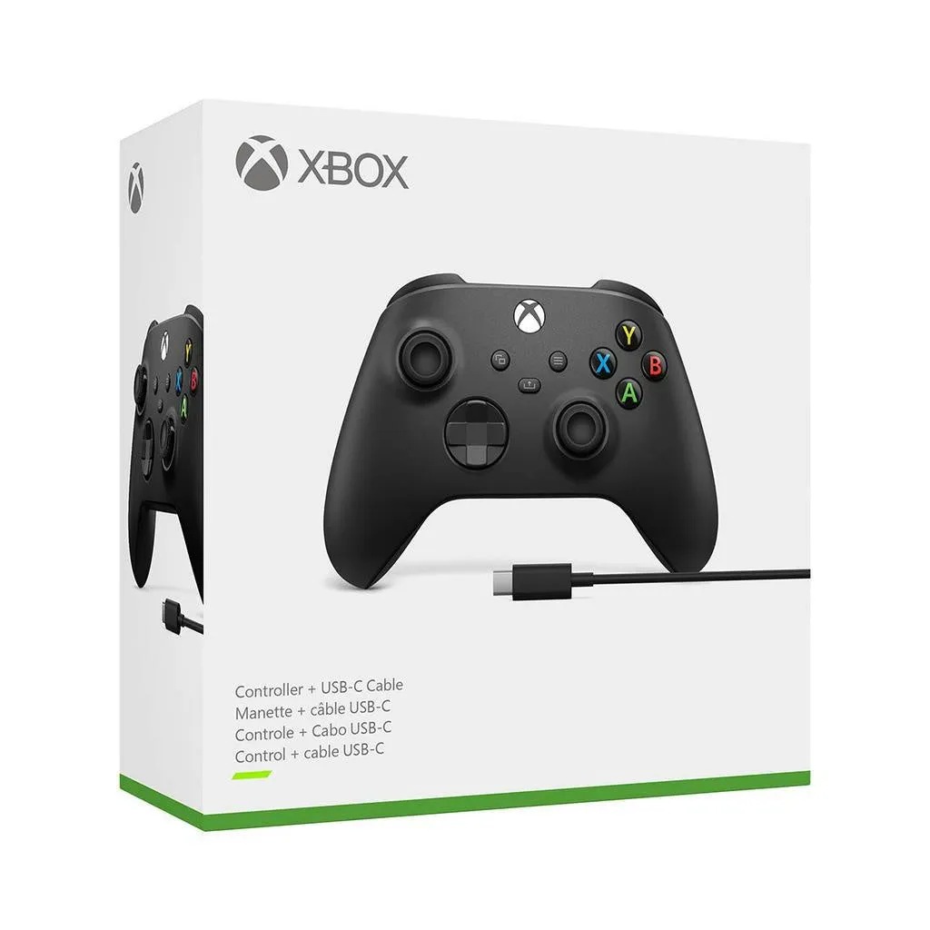 Microsoft Xbox Wireless/USB-C Controller Carbon Black 1V8-00017