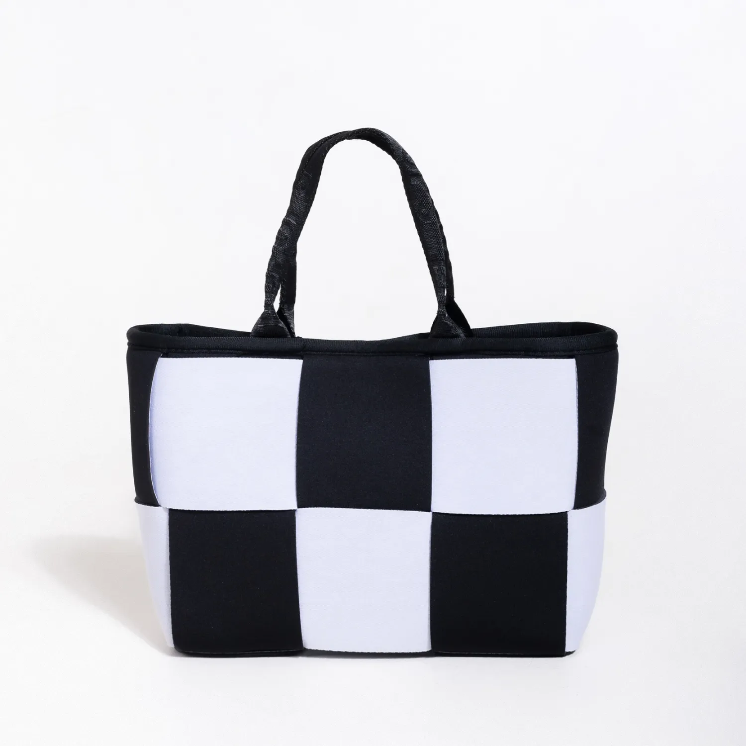 MINI ICON TOTE BLACK AND WHITE