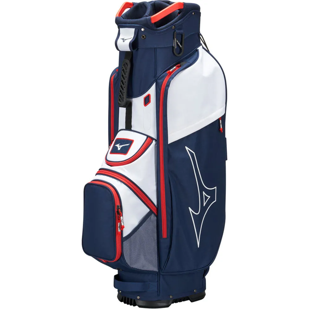 Mizuno Light Weight 7-Way Cart Bag - Navy/White