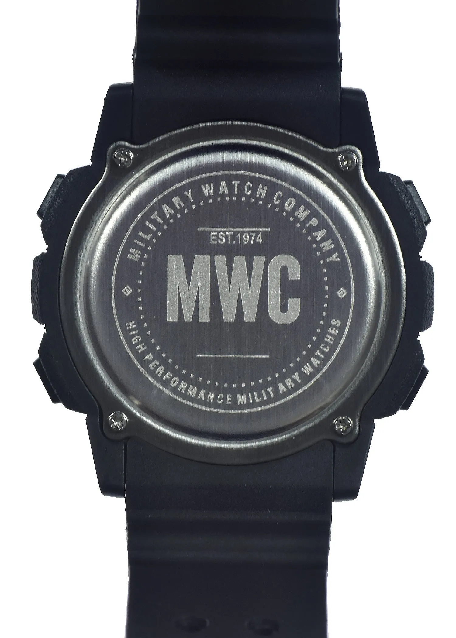 MWC Digital Military Watch with Bluetooth, Step Counter, 100m (330ft) Water Resistance, Remote Camera and Android / iOS Compatibility