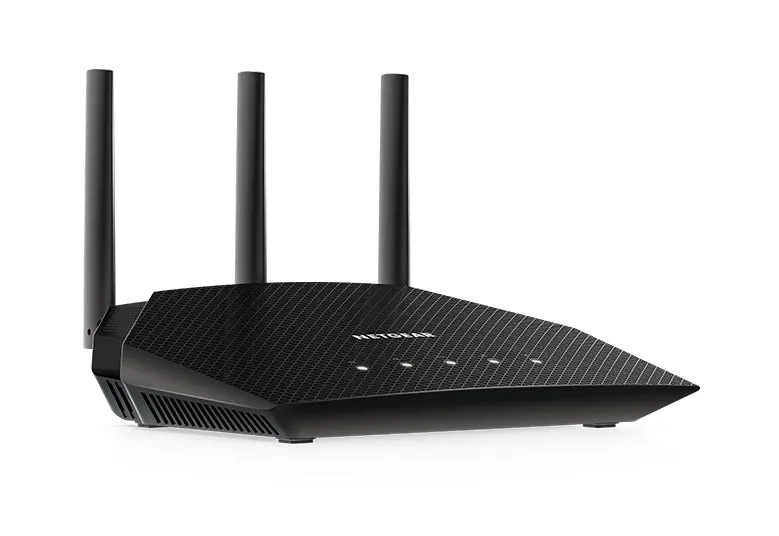 Netgear Rax10 - Wireless Router 4-Port Switch - 1Gbe - Wi-Fi 6 - Dual Band