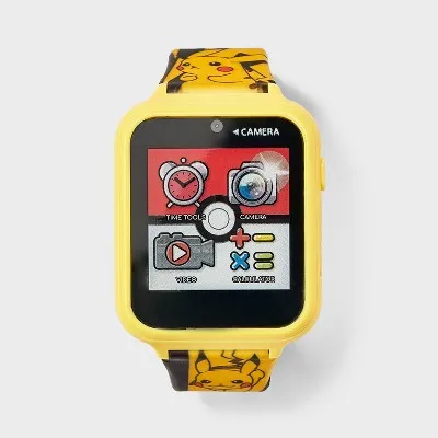 New - Boys' Pokemon Pikachu Interactive Watch - Yellow