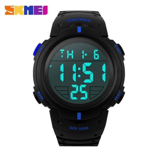 New Sports Watches Men Shock Resist Army Military Watch LED Digital Watch Relojes Men Wristwatches Relogio Masculino Skmei