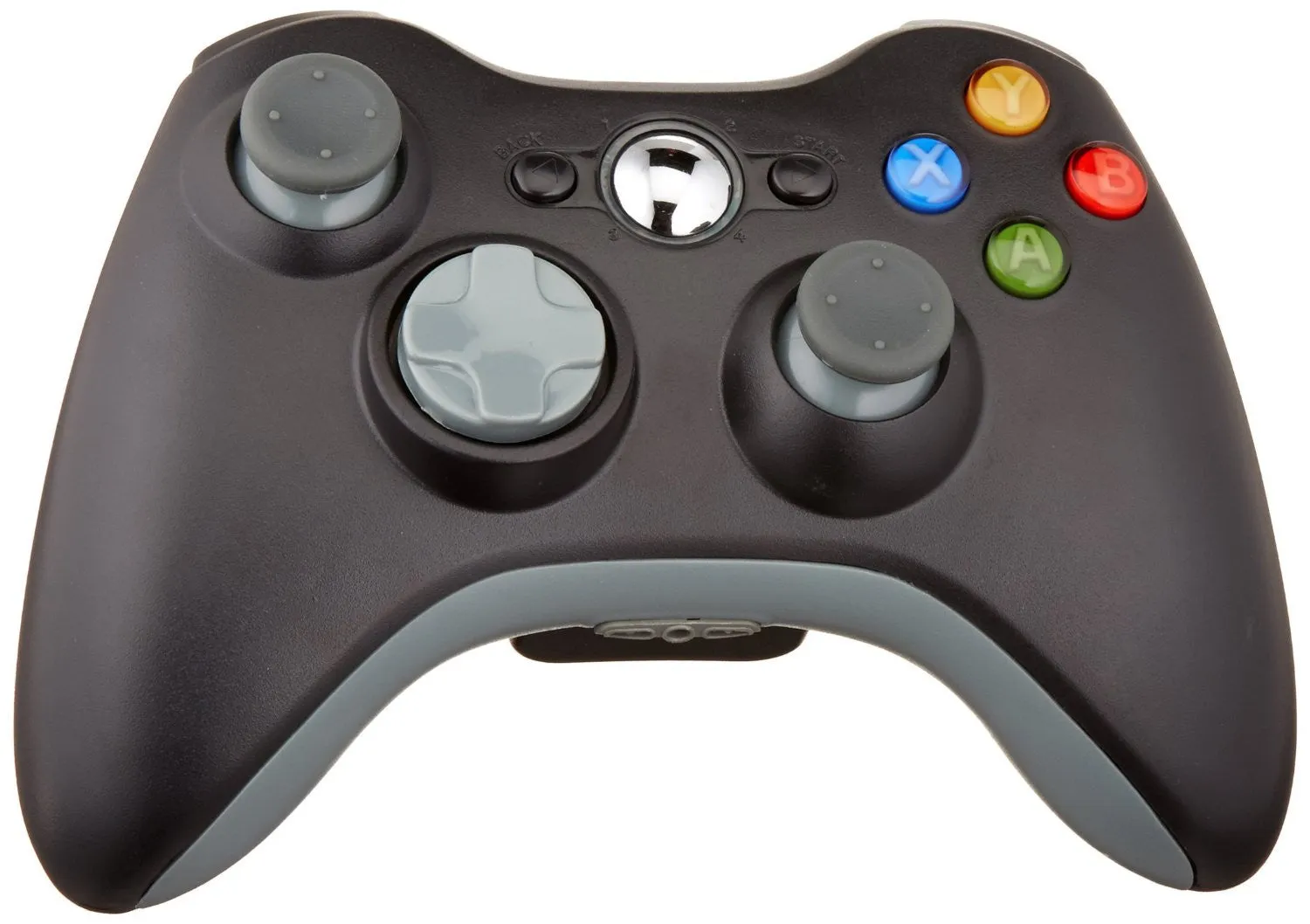 New Wireless Cordless Shock Game Joypad Controller For xBox 360 - Black