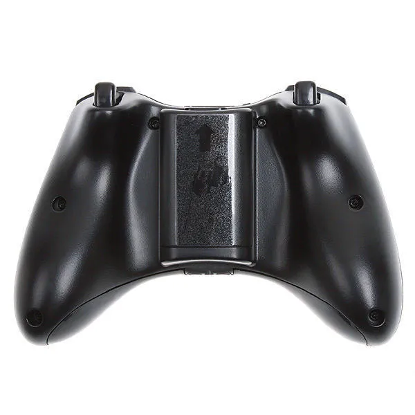 New Wireless Cordless Shock Game Joypad Controller For xBox 360 - Black