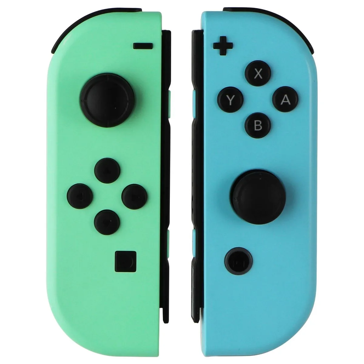 Nintendo Animal Crossing Left & Right Joy-Cons - NO Straps - Blue/Green