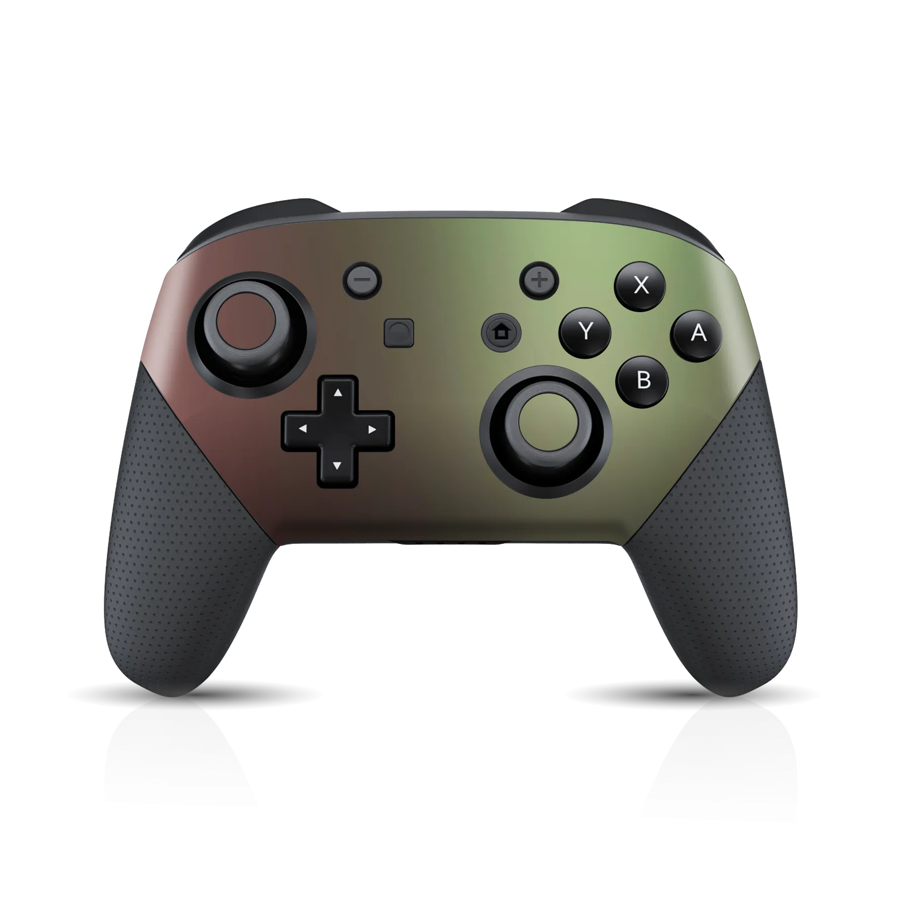 Nintendo Switch Pro CONTROLLER CHAMELEON AVOCADO Matt Metallic Skin