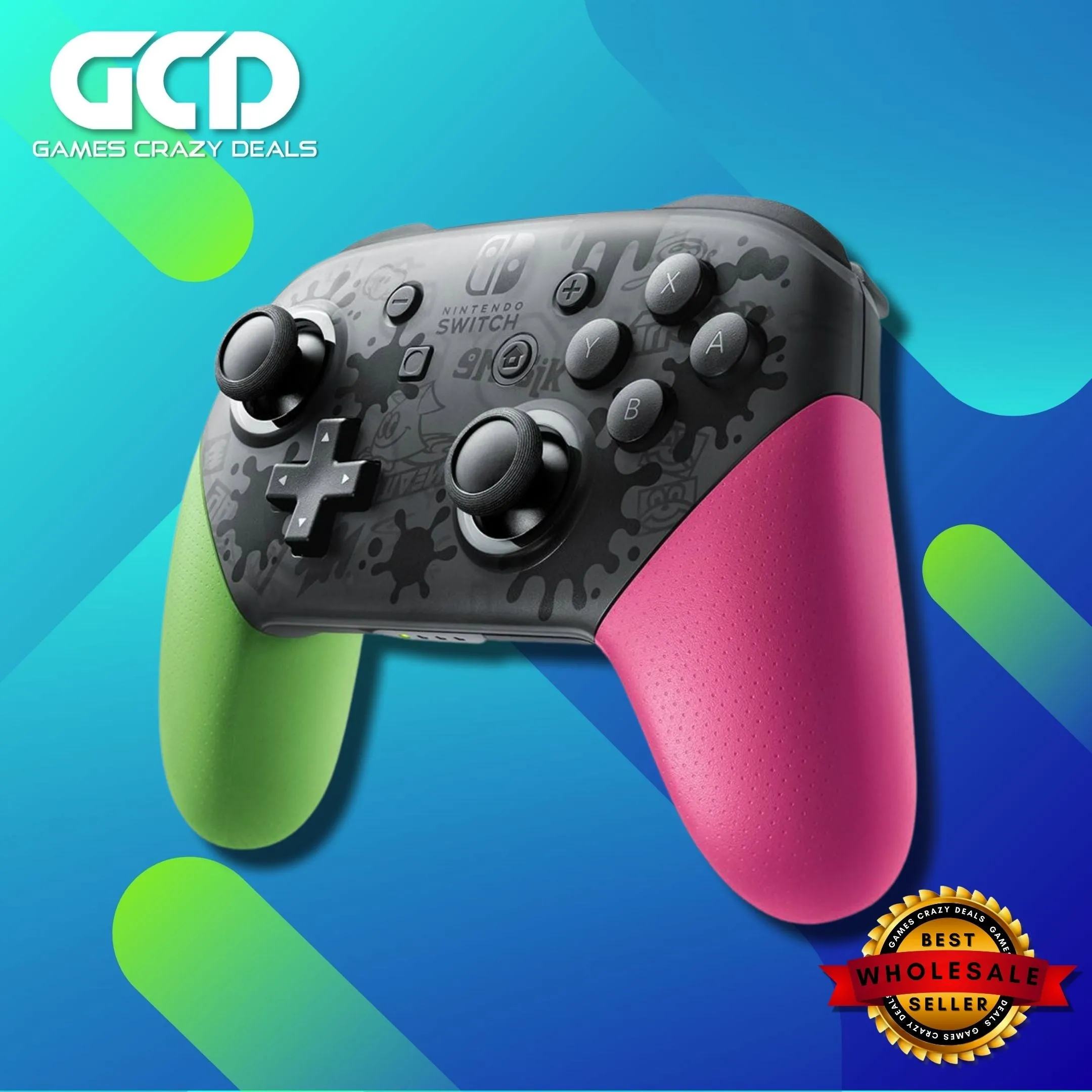 Nintendo Switch Pro Controller Splatoon 2