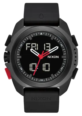 Nixon 47mm Ripley Watch Black/Red A1267-008