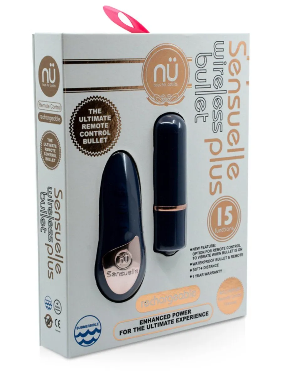 Nu Sensuelle Remote Control Wireless Bullet Plus