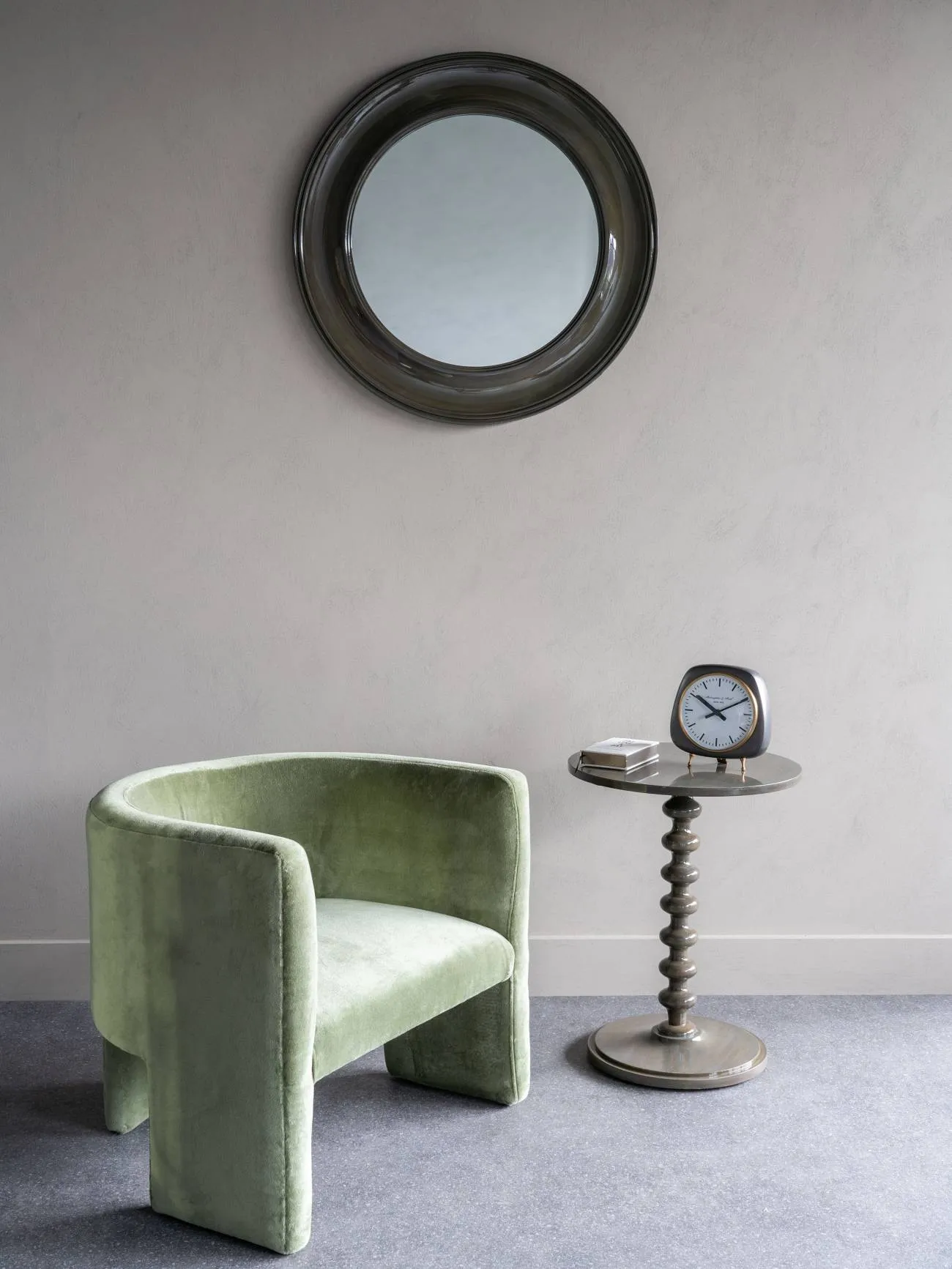 Olive Lacquer Mirror