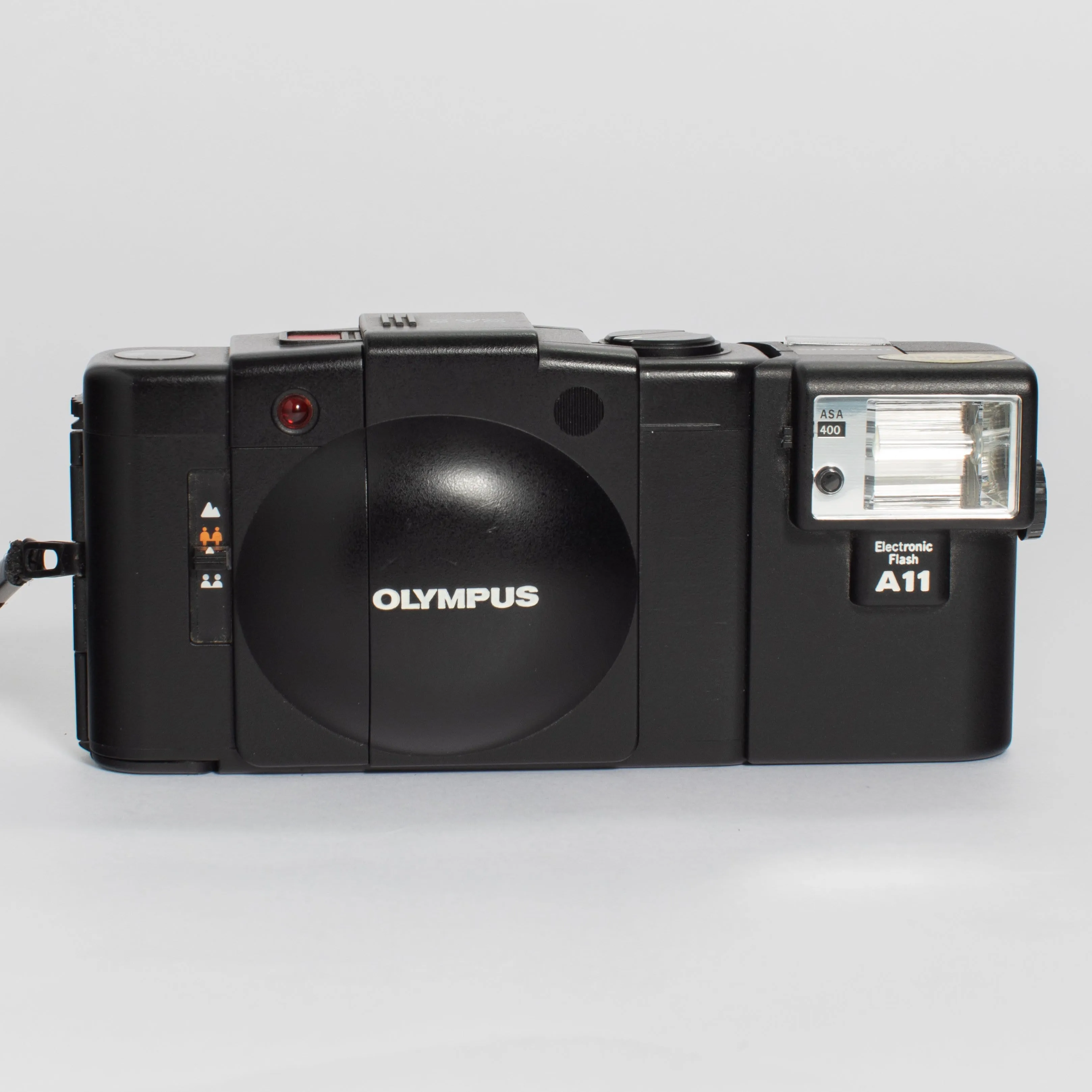 Olympus XA2 with A11 Flash -- fresh CLA