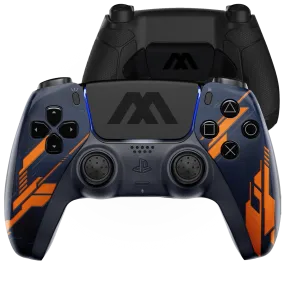 ORANGE MECHA EXTREME PS5 SMART PRO MODDED CONTROLLER