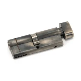 Pewter 40/40 5pin Euro Cylinder/Thumbturn KA | From The Anvil