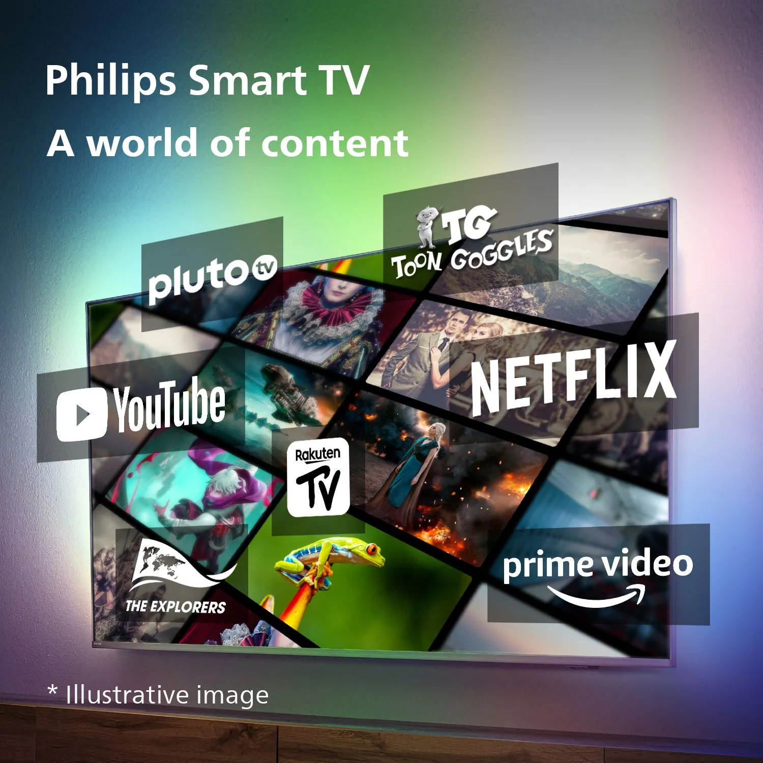 Philips 7600 Series 55Pus7608/12 Tv 139.7 Cm (55") 4K Ultra Hd Smart Tv Wi-Fi Anthracite