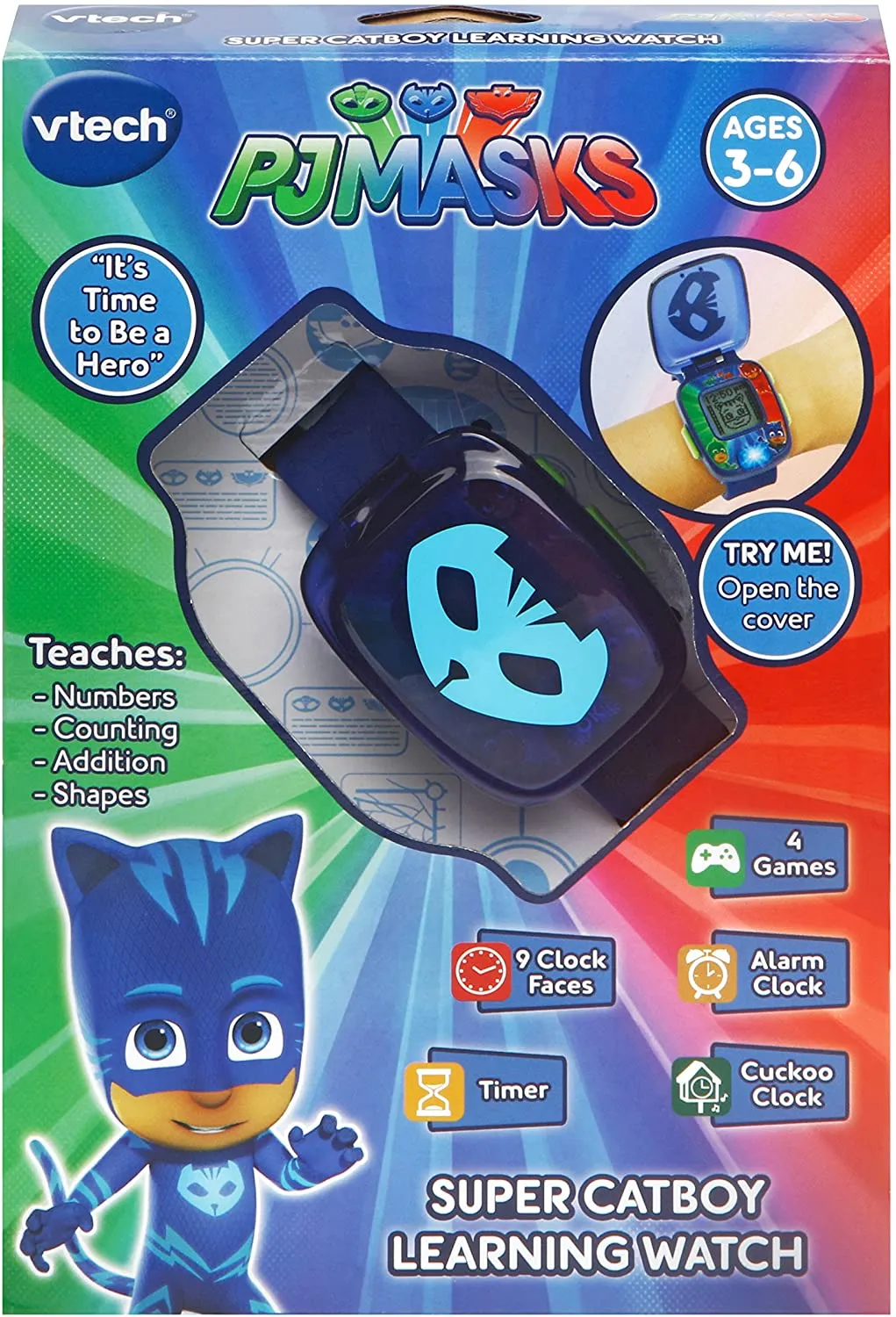 PJ MASKS SUPER CATBOY LEARNING WATCH