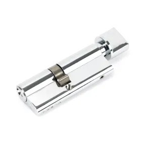 Polished Chrome 35/45T 5pin Euro Cylinder/Thumbturn | From The Anvil