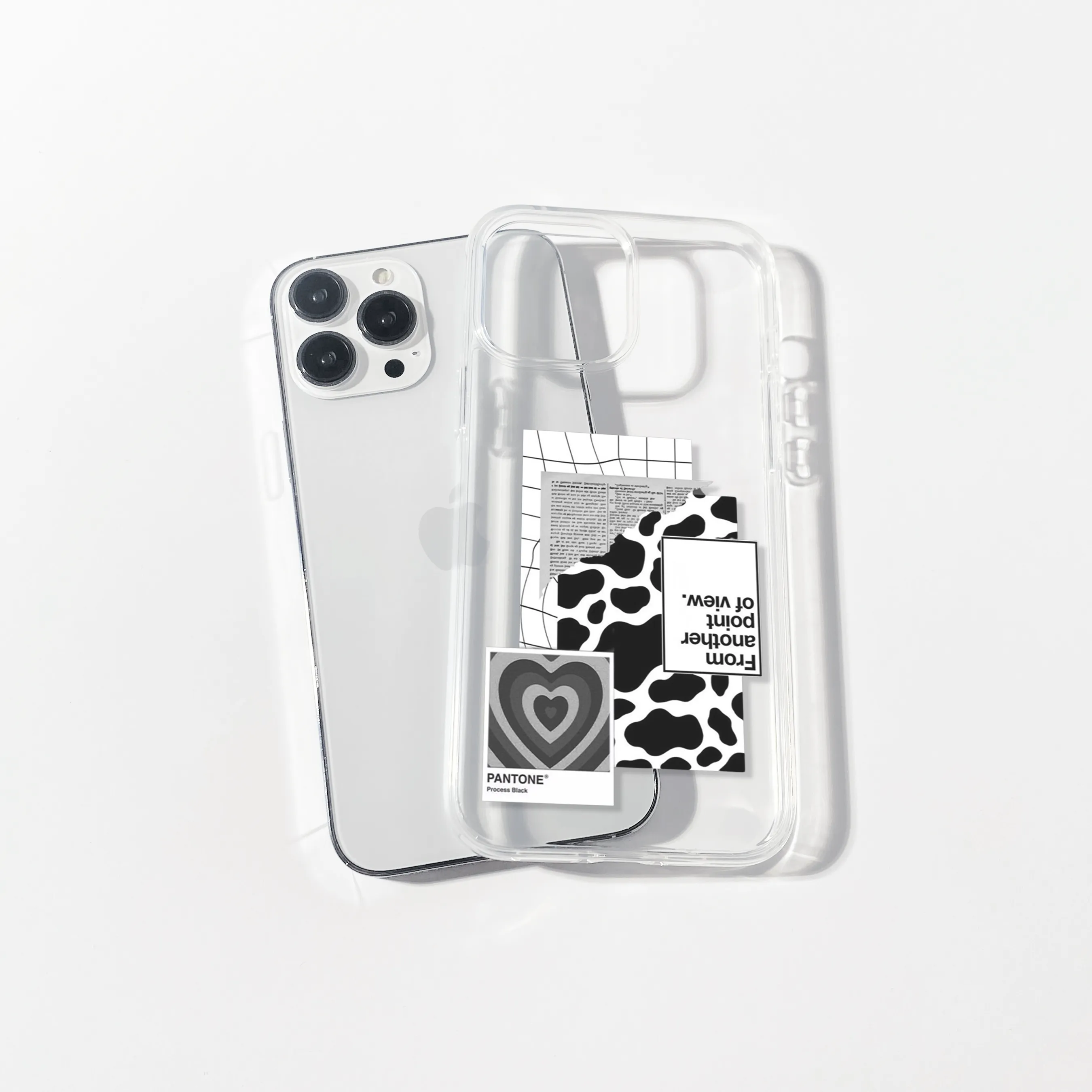 POV Aesthetic Silicone Clear Case