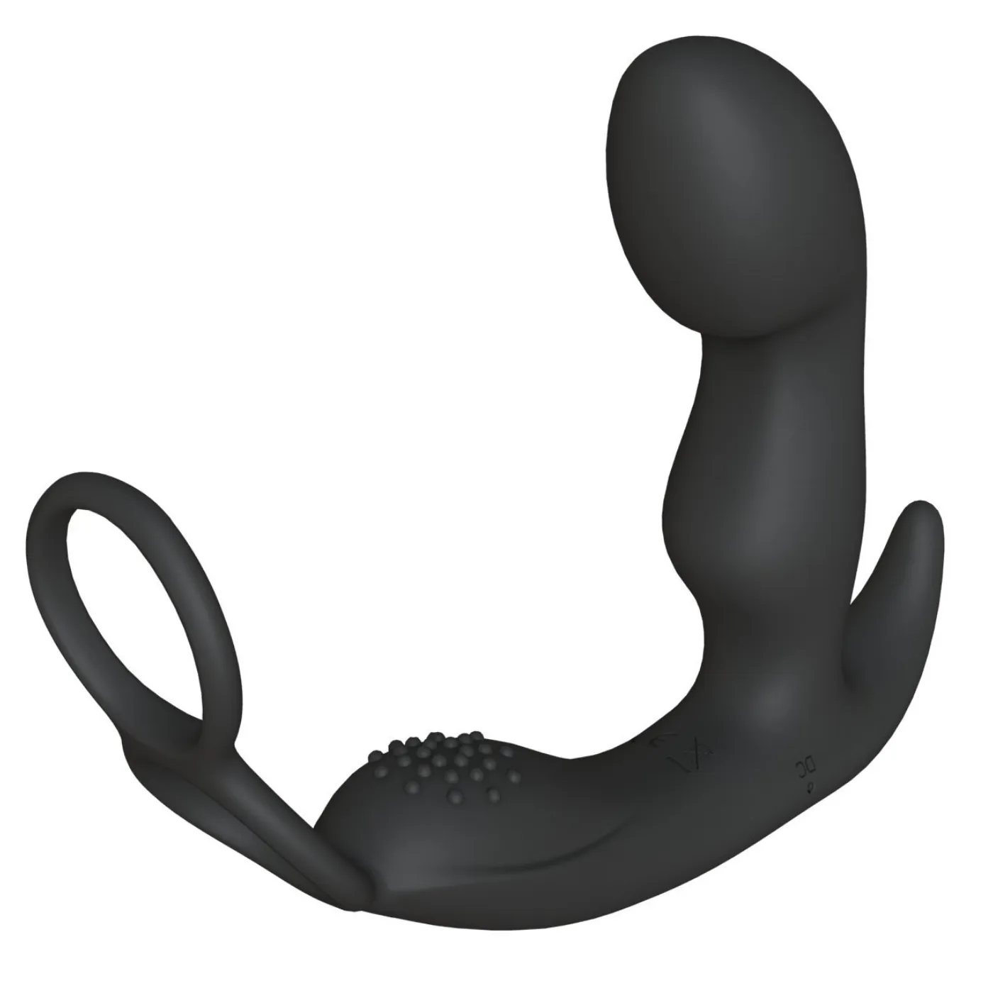 Prostate Curve Dual Ring - Remote Control Vibrating Prostate Massager