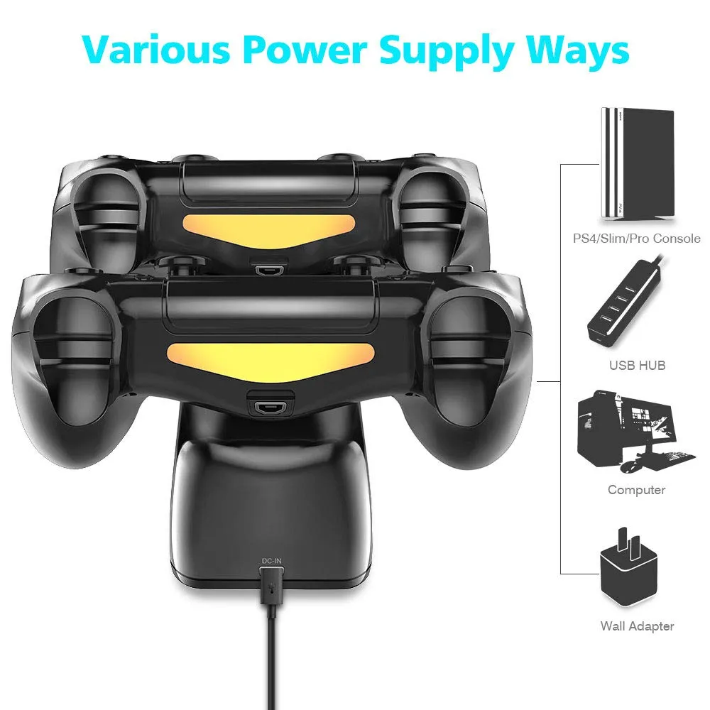 PS4 Controller Charger Dock Station