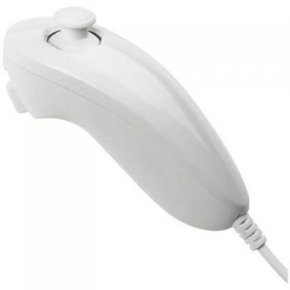 Remote Plus Built-In Motion Plus Nunchuk Silicone Case for Wii - White