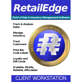 RetailEdge Point of Sale Software Client Workstation