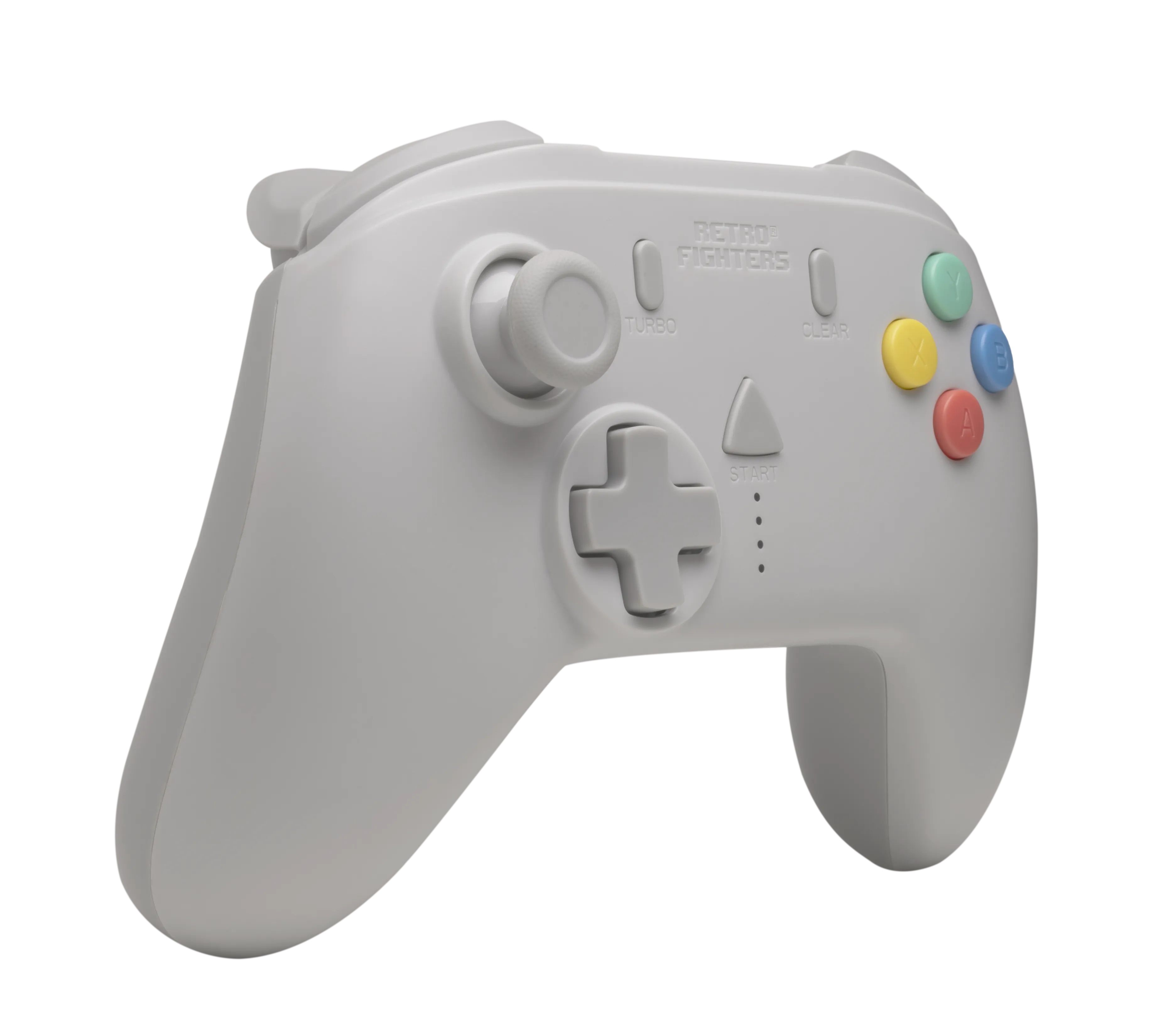 Retro Fighters' StrikerDC: Sleek White Wireless Controller for Dreamcast