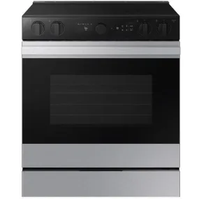 Samsung 6.3 cu. ft. Bespoke Smart Slide-In Electric Range NSE6DG8500SR/AC