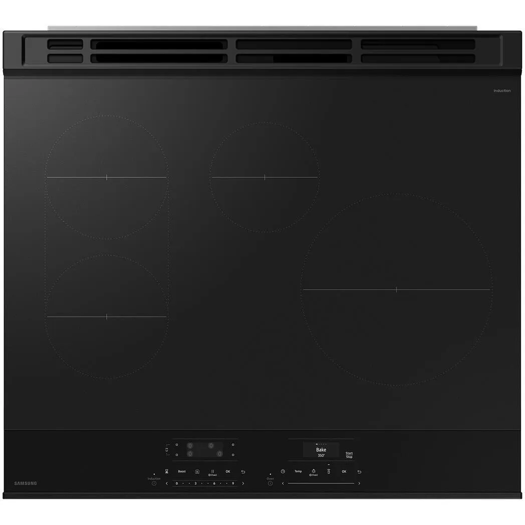 Samsung 6.3 cu. ft. Bespoke Smart Slide-In Induction Range NSI6DG9500SR/AC