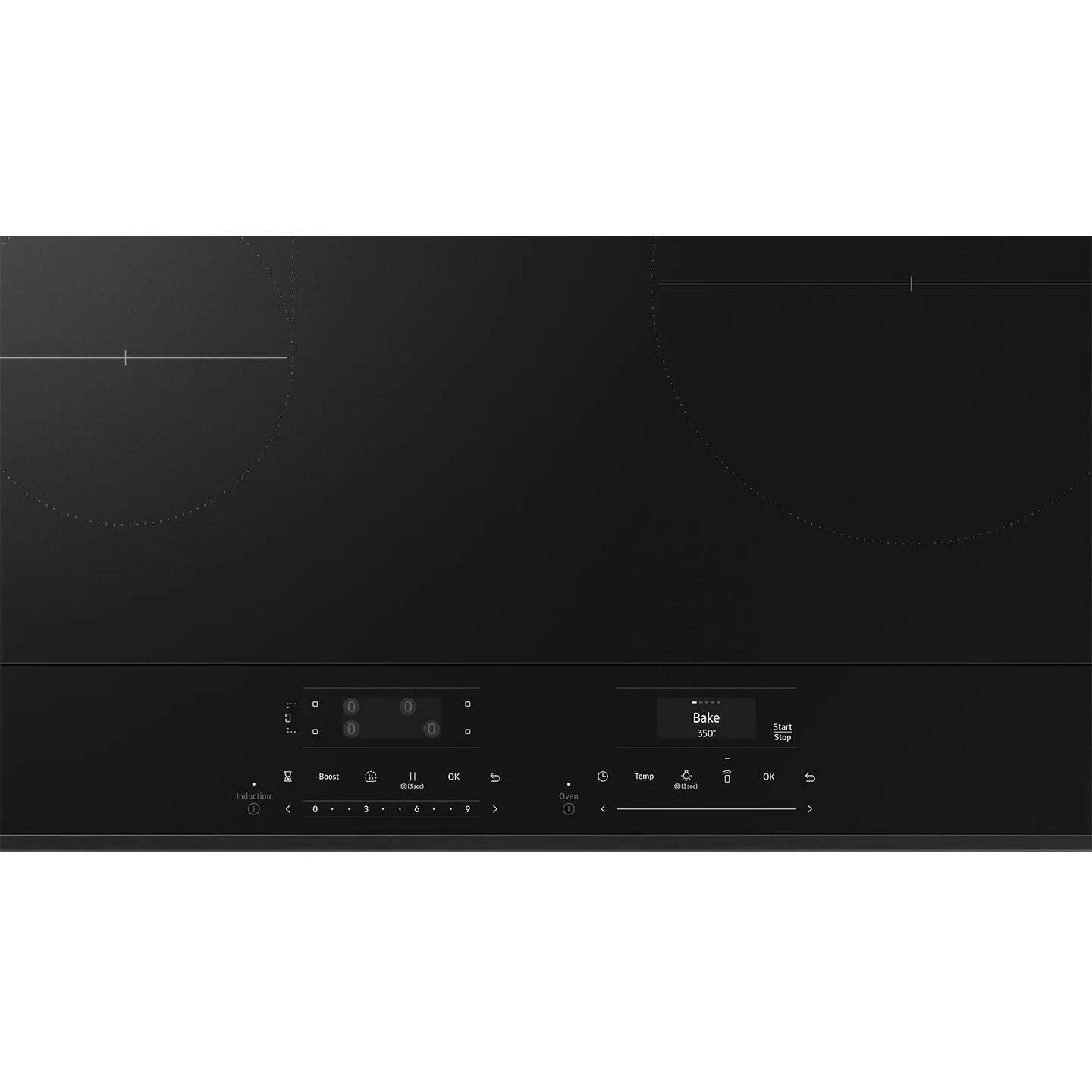 Samsung 6.3 cu. ft. Bespoke Smart Slide-In Induction Range NSI6DG9500SR/AC