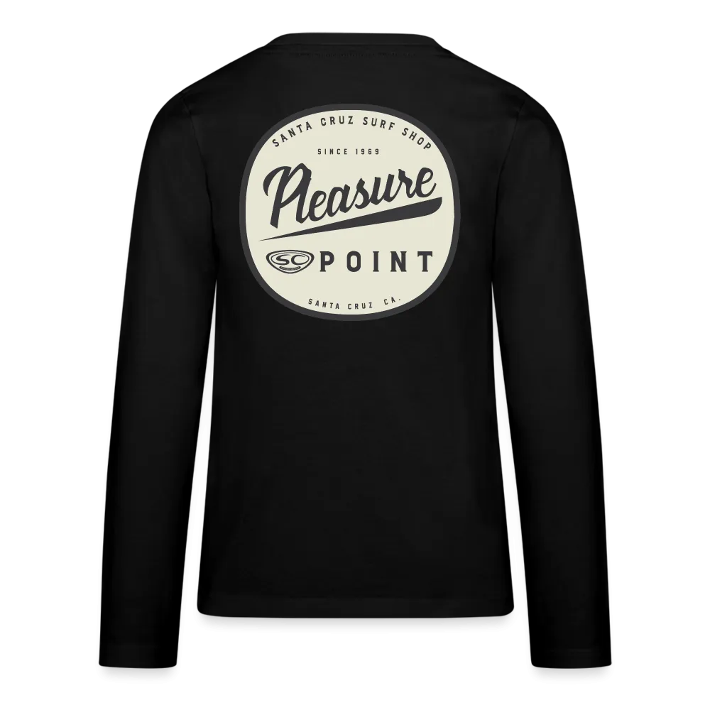 Santa Cruz Surf Shop Pleasure Point Kids' Premium Long Sleeve T-Shirt