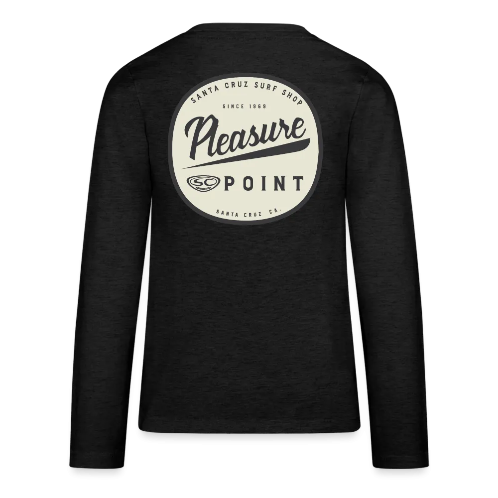 Santa Cruz Surf Shop Pleasure Point Kids' Premium Long Sleeve T-Shirt