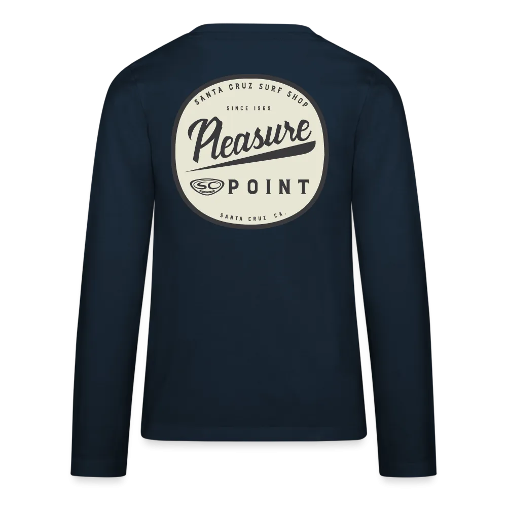 Santa Cruz Surf Shop Pleasure Point Kids' Premium Long Sleeve T-Shirt