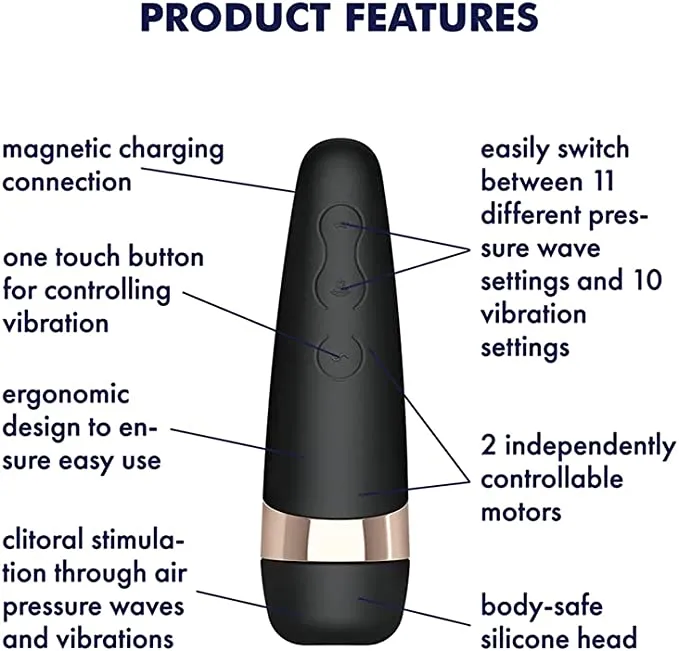 Satisfyer Pro 3 Plus Vibration Clitoral Massager