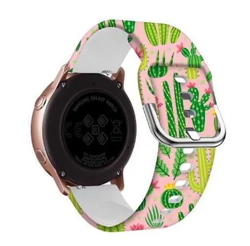 Silicone Pattern Watch Straps compatible with the Fitbit Versa