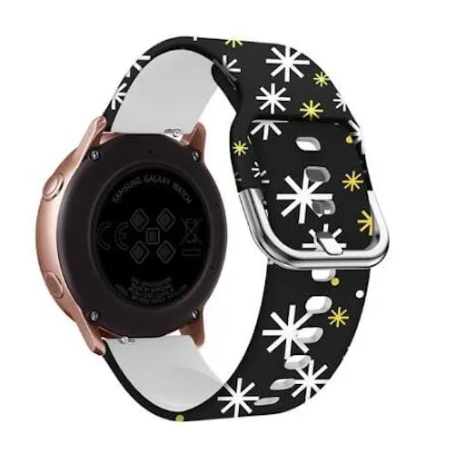 Silicone Pattern Watch Straps compatible with the Fitbit Versa