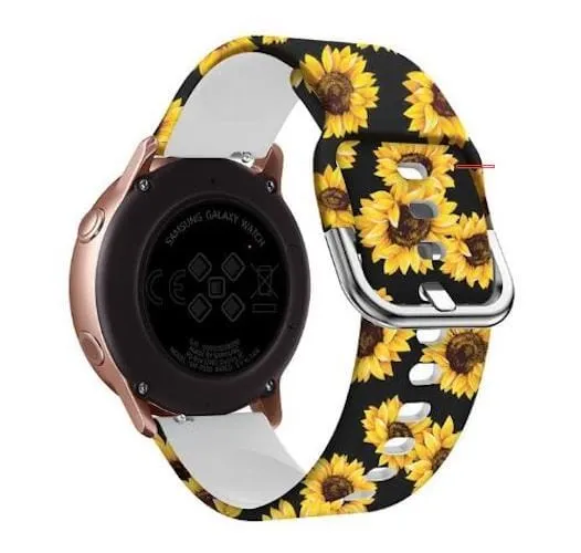 Silicone Pattern Watch Straps compatible with the Fitbit Versa