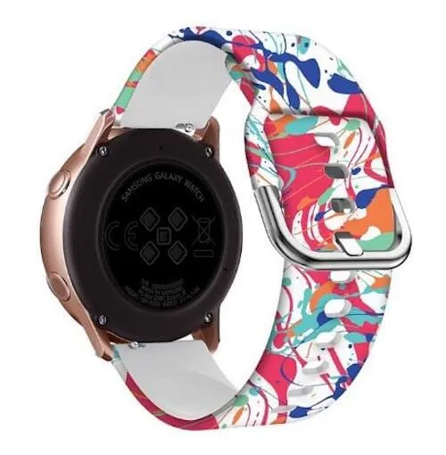 Silicone Pattern Watch Straps compatible with the Fitbit Versa