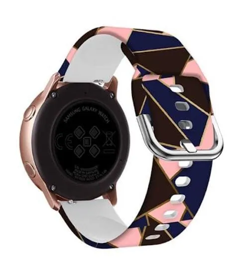 Silicone Pattern Watch Straps compatible with the Fitbit Versa