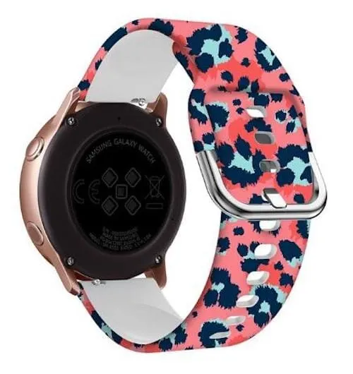 Silicone Pattern Watch Straps compatible with the Fitbit Versa