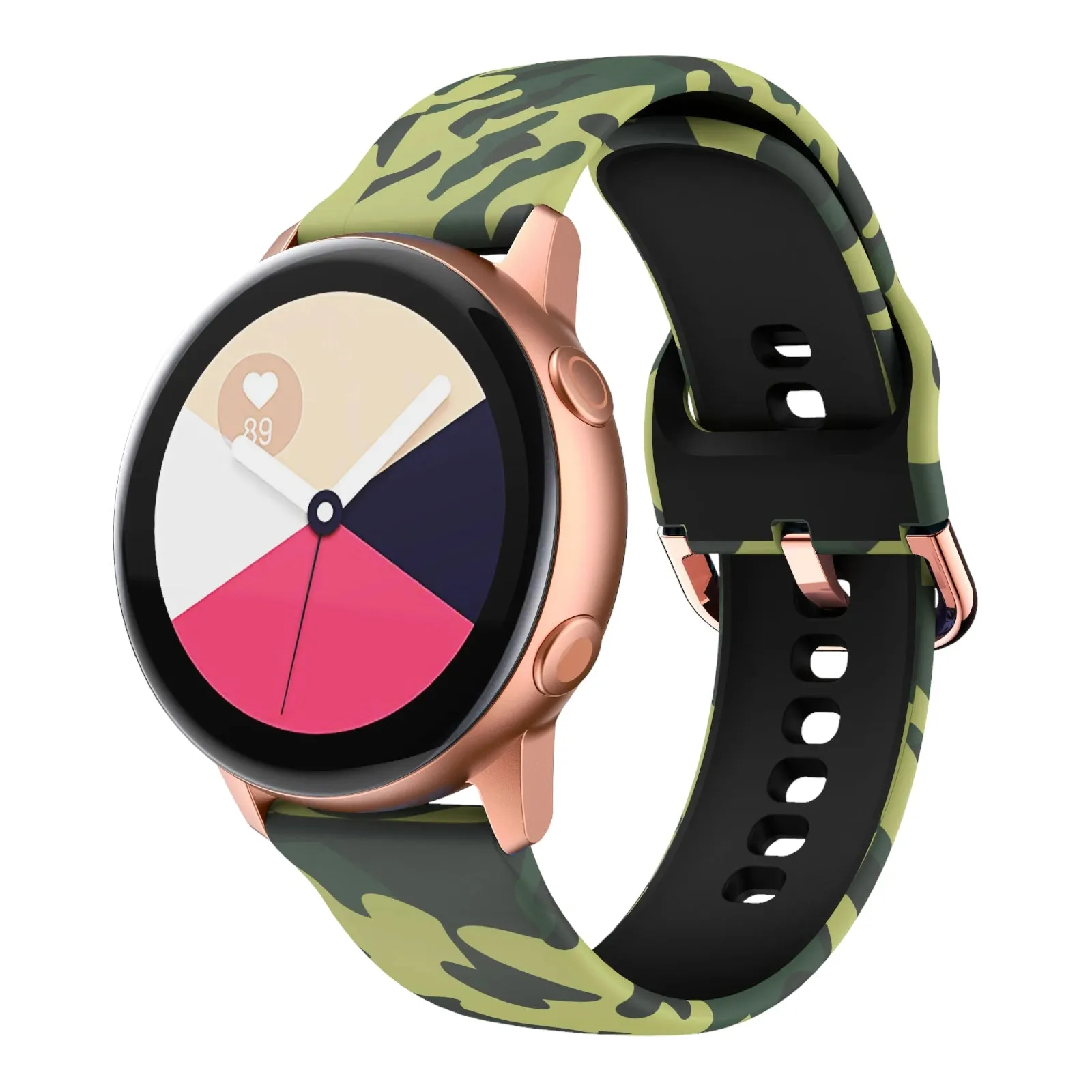 Silicone Pattern Watch Straps compatible with the Garmin Approach & Forerunner 20mm Range