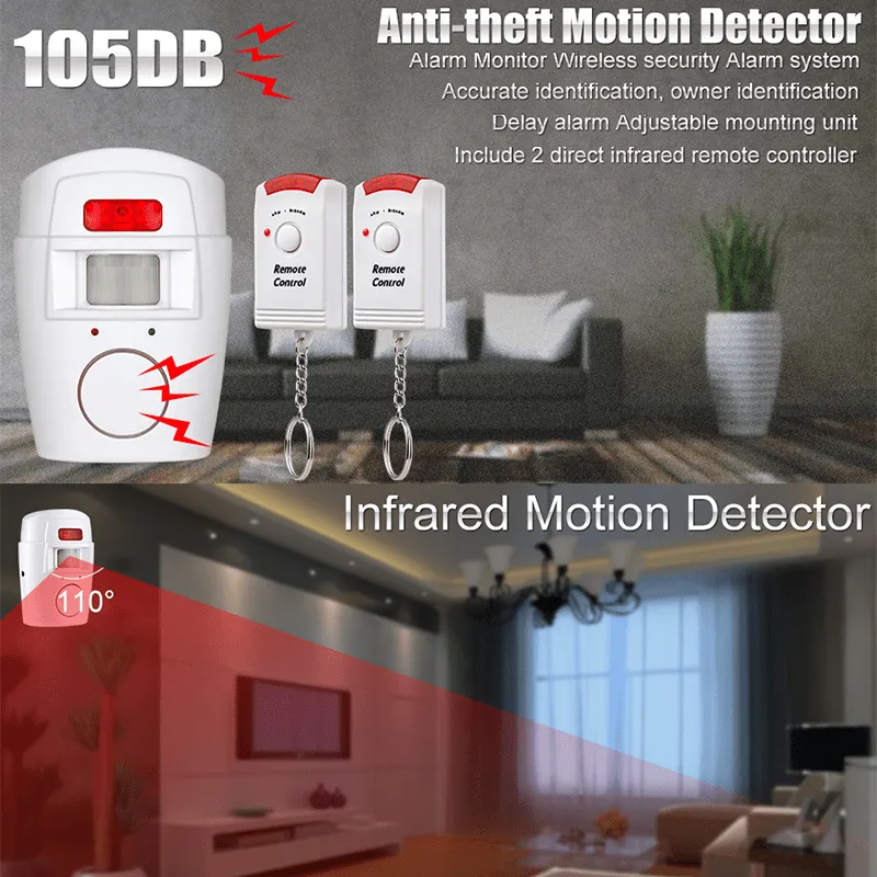 Smart Home Security Alarm System with Motion Detector  Siren