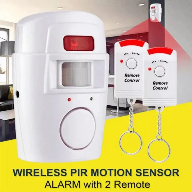 Smart Home Security Alarm System with Motion Detector  Siren