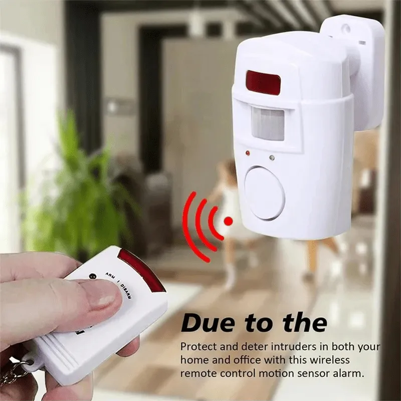 Smart Home Security Alarm System with Motion Detector  Siren