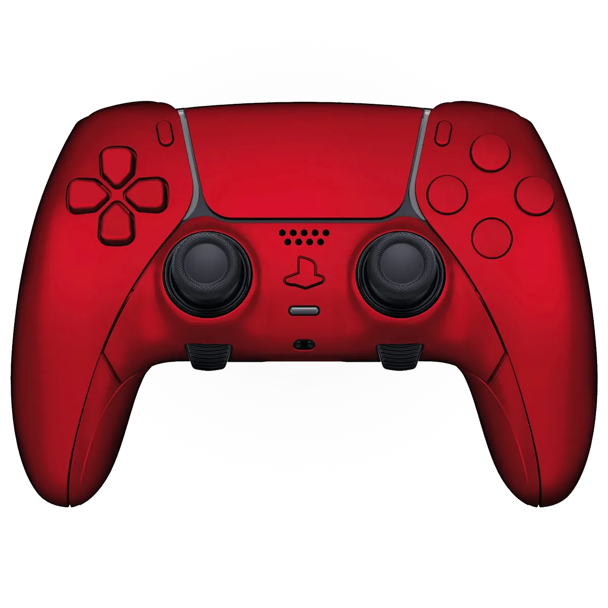 SOFT TOUCH RED PS5 DualSense Edge Custom Modded Wireless Controller