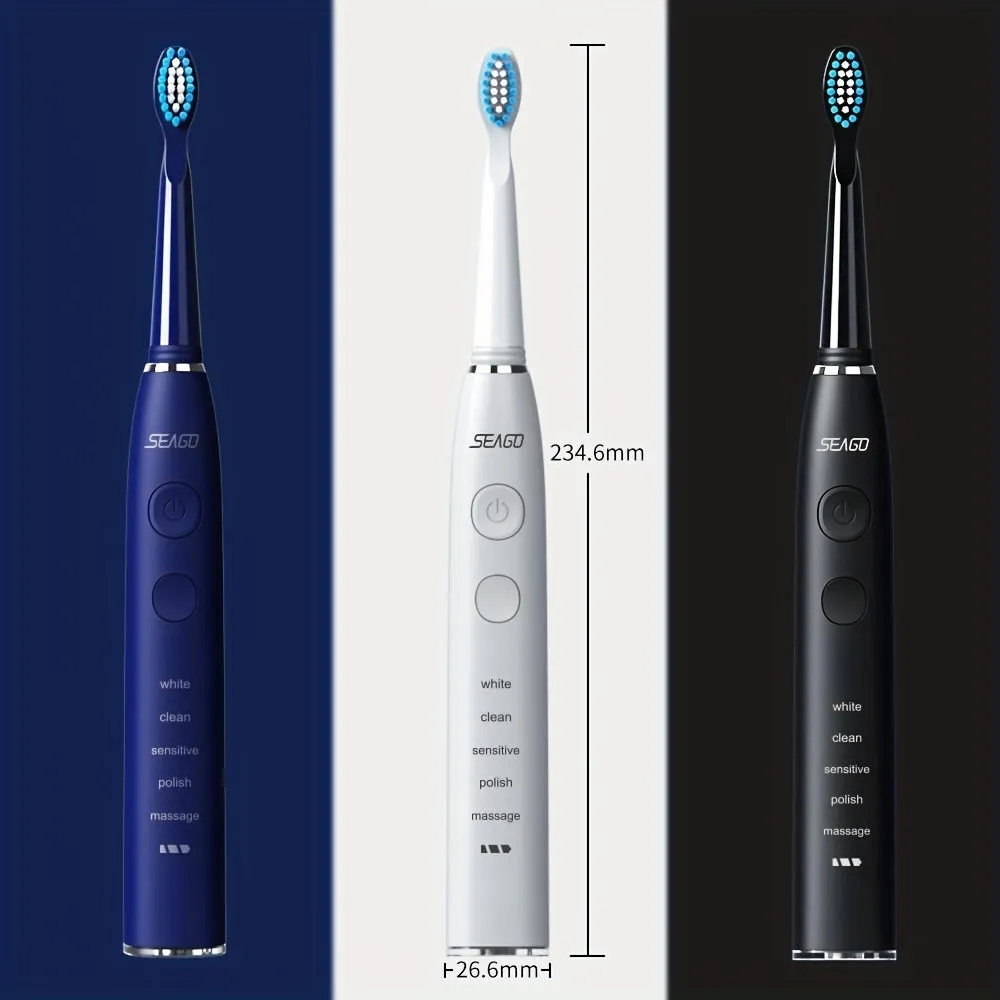 Sonic Electric Toothbrush, rechargeable Automatic Long Battery Life