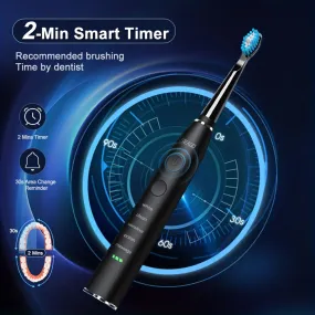 Sonic Electric Toothbrush, rechargeable Automatic Long Battery Life